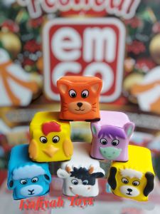 Mainan Squishy Q Pets Animal Hewan dan Baby Shark