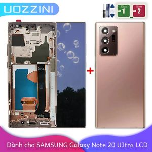 Samsung Galaxy Note 20 Ultra OLED Màn Hình LCD Hiển Thị Màn Hình Cảm Ứng Bộ Số Hóa Thay Thế Cho N985F N986B Điện Dung 2560x1440 Sửa Chữa Một Phần