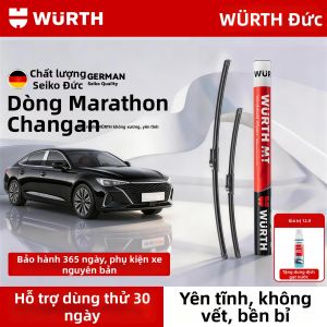 WURTH | Gạt mưa ô tô xương mềm vận hành êm ái không ồn.