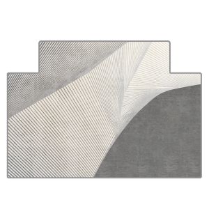 Luxury Modern Foyer Trim-to-Fit Entrance Doormat