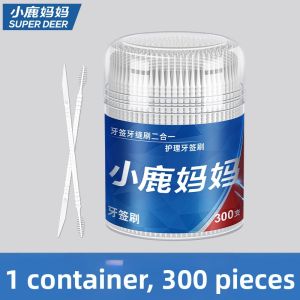 FAWN MUM | Disposable Plastic Toothpicks For Cleaning Teeth And Fish Bones