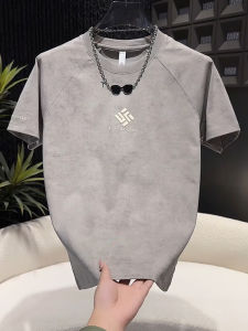 Mens Tie Dye Short Sleeve T-Shirt Casual Summer Design Cotton round Neck Top American Fashion Trend Brand Breathable Youth Popular