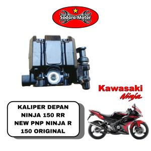KALIPER CAKRAM DEPAN NINJA 150 RR NEW PNP NINJA R SS BARANG BARU ORIGINAL