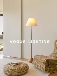 WOGU | Elegant Wooden Floor Lamp for Decor