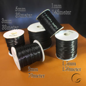 Tali Korea 2mm 15mm 1mm 3mm5mm Bahan Membuat Gelang Tali Waterproof anti air 5 meter Dan Roll DB851