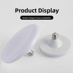 Super Bright Energy Saving LED Flying Saucer Light E27 Screw Base Home Lighting Bulb White Light Three Proofs Indoor Lighting