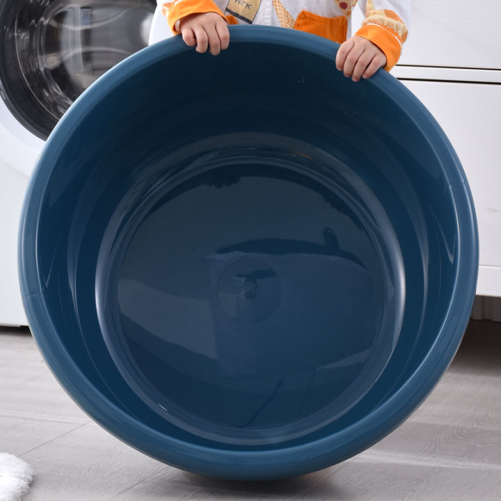 Large round shop plastic basin