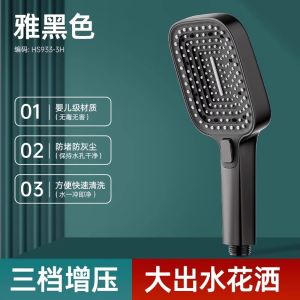 Modern Bathroom Shower Head High Pressure Top Spray Single Head Bathing Sprinkler Head Large Spray Head for Bath Shower