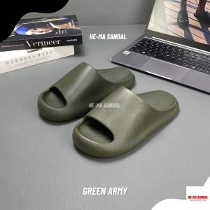 Sandal Selop Pria Simple Empuk Nyaman Sandal Rumah 9229M Hema Size 39-44