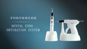 Dental Endodontic Gutta Percha Obturation System Hot Melt Filling Heat Pen with 4 tips Dental Heating Tools