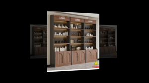 TỦ TRƯNG BÀY SẢN PHẨM GỖ MDF CAO CẤP MÃ TTB503- NỘI THẤT LẮP RÁP VIENDONGADV
