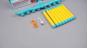 Reflex Drop Sticks Challenge Game Hand Eye Coordination Training Toy Christmas Gifts Adjustable Speed Catching Sticks Game