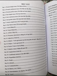 🌈 25 Chủ điểm Ngư.Pháp  IEL.TS - Dành cho người mới bắt đầu