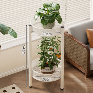 Multi-level Floor-standing Wheel-equipped Flower Rack