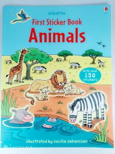 🌟New🌟 สมุดภาพติดสติ๊กเกอร์ ชุดเพื่อนสัตว์ต่างๆ หนังสือ Sticker book หนังสือภาษาอังกฤษ นิทานภาษาอังกฤษ สมุดภาพสติ๊กเกอร์ภาษาอังกฤษ