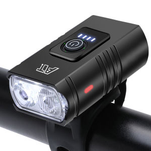 LED Bicycle Front Light Type-C Rechargeable Bike Headlight MTB Road Cycling Headlamp Easy Install Waterproof Cycling Accessories