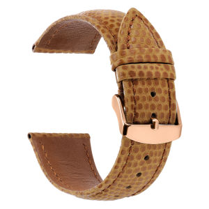 Lizard Pattern Design Strap Pin Buckle Leather Watchband 16mm 18mm 20mm 22mm Men Business Replacement Bracelet for Tissot Belt