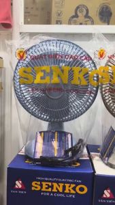 Quạt bàn mini Senko B102 công suất 28W thiết kế nhỏ gọn để bàn - Hàng chính hãng