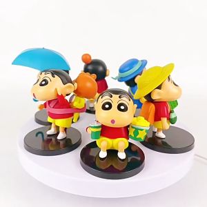 MEKANSM Pajangan Action Figure Sanrio Karakter Crayon Shin Blind Box Mistery Box Random Acak