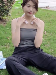 Ice Cooling Neck Ring Body Temperature -8℃ Summer Outdoor Sports Comfort Refreshing Soft Heat-Resistant TPU Natural Freezing PCM Material Natural Crystallization at 28°C