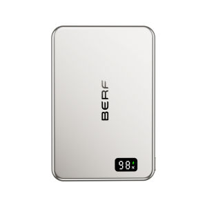 Berf | 3C Certified Airline Approved Slim Magnetic Wireless Power Bank for iPhone 18 Earbuds Watch