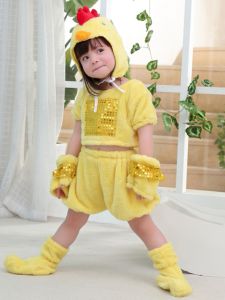 New Arrival Childrens Kids Chicken Performance Clothes Childrens Animal Performance Wear Autumn Chicken Is Also Crazy Dancing Dress Men and Women