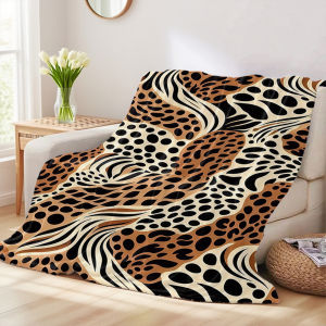 Mixed Animal Winter And Summer French Plush Blanket Soft And Fluffy Comfortable Wool Blanket Sofa Ideal Gift