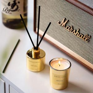 Byme Trắng Ngày Trà Mạ Điện Xông Phòng Bộ Nến Hộp Quà Tặng Cho Đám Cưới Sinh Nhật Bé Gái Ban Đầu Thiết Kế Trang Trí Nhà