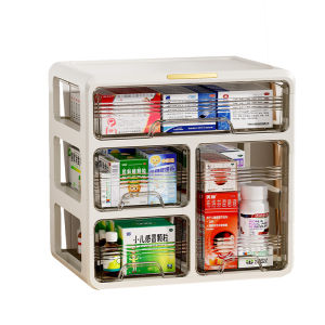 XINGYOU | Large Capacity Medicine Organizer Drawer-style Multi-layer Medicine Box