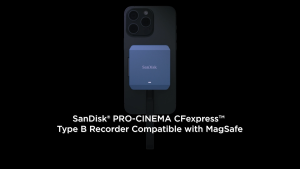 SanDisk® PRO-CINEMA CFexpress™ Type B Recorder Compatible with MagSafe (Card Reader)