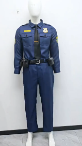 Zootopia Nick Cosplay Uniform With Wilde And Judy Hopps Police Uniform With Emblem Halloween