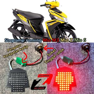 stoplamp running Mio M3/Mio Z/Mio S 8 mode otomatis ganti