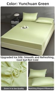 KAMONI | Cooling Ice Silk Bed Sheet 180cmx200cm