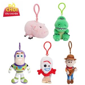 Móc Khóa Túi Đồ Chơi Nhồi Bông Disney Buzz Lightyear Mặt Dây Treo Xe Hơi Chất Liệu Bông PP Mềm Mại Nhân Vật Hoạt Hình Toy Story Quà Tặng Ngày Valentine Dành Cho Mọi Lứa Tuổi