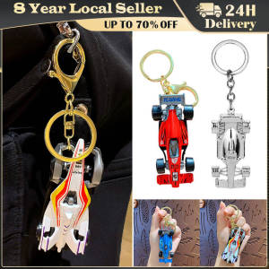 Keychain Racer F1 Keychain Zinc Alloy Metal Formula Car Key Ring Exquisite Couples Gift Key Decoration