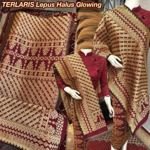 SONGKET LEPUS HALUS GLOWING GEBENG / SONGKET PALEMBANG