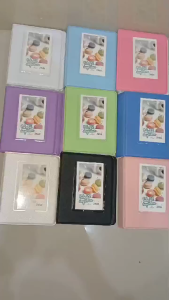 ALBUM FOTO INSTAX MINI ISI 64 LEMBAR FOTO MODEL WARNA WARNI PRODUK IMPOR