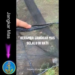 Jangkarmas921 - Keramba Ikan 3 bar RK anti geser siap pakai ukuran 9x2x1