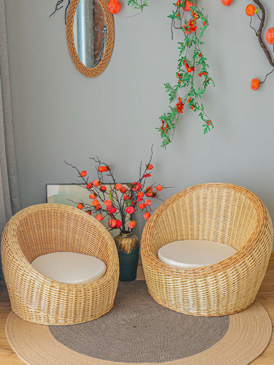 Rattan Wicker Sofa Rattan Chair Furniture Natural Wicker Hand