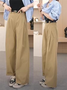 Hở Sưới Co Giãn Thu Đông Ôm Nên Quần Jeans Bệt Cạp Cao Thước Rộng Khăn Thủ Thủ Dụng Đường Đi Làm Nhà Phổ Biến