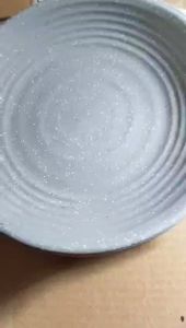 Dĩa nhựa melamine tròn nhám xám phục vụ nhà hàng quán ăn kt 15cm/18cm/20/23/25 cm - DG26/27/28/29/30