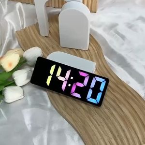 LED Digital Clock Table Clock Desk Clock Digital Alarm Clock Jam Meja Digital Jam Tidur Jam Loceng