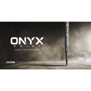 TARGET DART POINT - 32MM/34MM/36MM ONYX SILVER PRO POINTS 3pcs/Pack