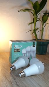 FELIX PREMIUM LED 19W Putih + 5W Super Terang Hemat 90% Bohlam Lampu E27 Setara 200W Garansi 3 Tahun