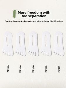 JIAZINI | Mens Invisible Summer Breathable Anti-Odor Boat Socks