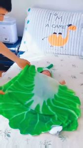 ผ้าห่มเด็ก น่ารัก สวยงาม ผ้าห่อตัวทารก ผ้าห่มเด็ก ของใช้เด็กแรกเกิด สามารถส่งไปจากไทย