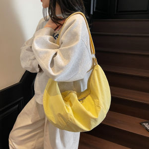Lightweight Nylon Crossbody Bag for Students