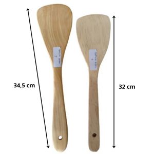 SPATULA BERBAHAN KAYU BAGUS SUTIL KAYU WAJAN TEFLON