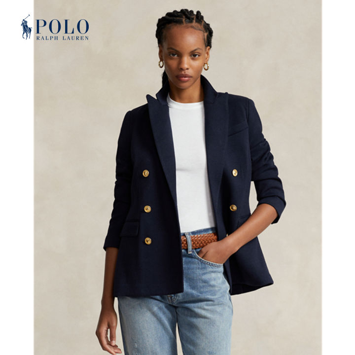 Ralph Lauren Knit Blazer Women Polo Ralph Lauren Women Knit Double