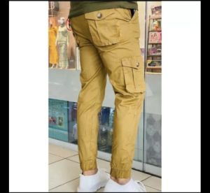 #Seluar cargo Jogger (6) Poket Kain Tebal Cargo Pant(!)